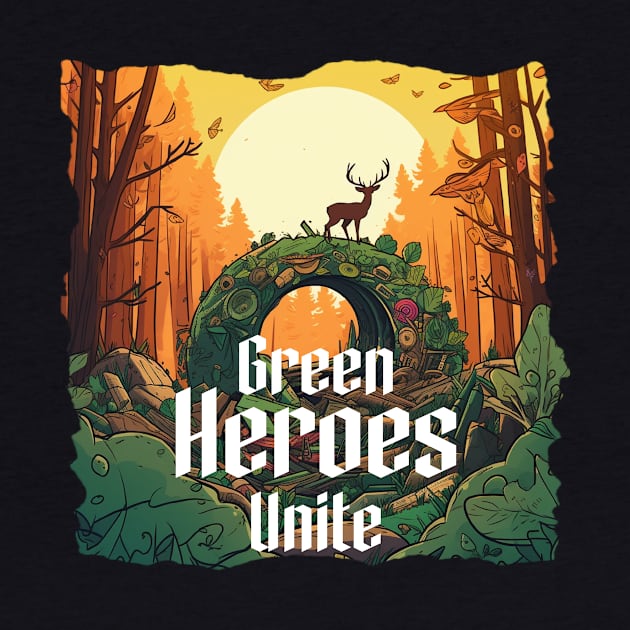 Green Heroes Unite by Pixy Official